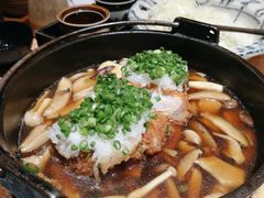 菌菇里肌猪排-堂本家洋食别馆·炸猪排(中心城店)