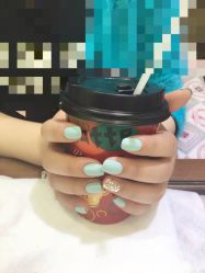-孔雀手美甲美睫护理