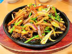 洋葱炒烤肉-夏雪花·清真餐厅(生态园店)
