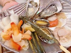 弹牙黄油大连鲍-白仁仔· 活烤海鲜 宵夜(豫园店)