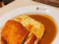 炸猪排咖喱蛋包饭-CoCo壱番屋