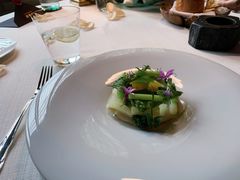 扇贝|春季芽菜-三嚥阁 La Villa Restaurant