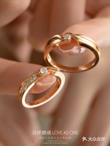 情侣必入男友戴了就不想摘的小众对戒