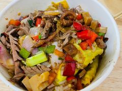 牛肉腰花二合一豆皮-周记热干面豆皮大王(桃花东街店)