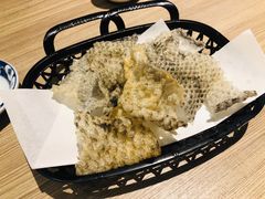 烤三文鱼皮-小山日本料理(兴业太古汇店)