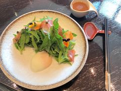 温泉蛋捞汁冰草-五缘湾凯悦酒店·悦饗中餐厅