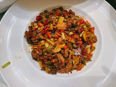 小炒黄牛肉-大鸭梨烤鸭店(花园村店)