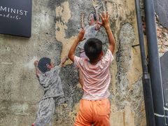 -槟城街头艺术街区