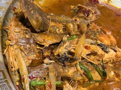 -东来菜馆•手抓海鲜家常菜•海鲜锅贴(鸽子窝店)