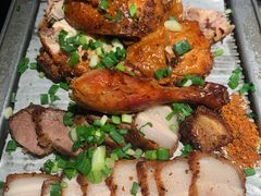 绿茶烤肉烤鸡双拼-绿茶餐厅(光谷世界城步行街店)