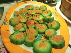 蒜蓉蒸丝瓜-桥东喜碧海鲜街(水东街店)