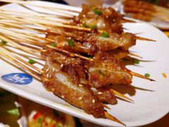 -路边摊小炉子烧烤