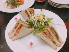 火腿芝士三明治-爱上层楼咖啡馆(为公桥店)