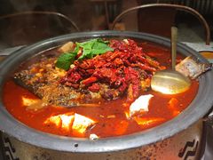 -探鱼·鲜青椒爽麻烤鱼(苏宁广场店)