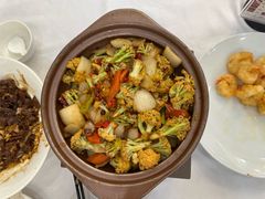 干锅有机菜花-大柴·宴宾楼(芥园西道店)