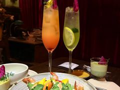 芒果大虾沙拉-碧桃小馆·民国宅院(西湖大道店)