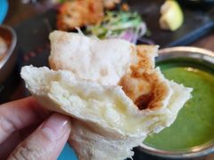 芝士烤饼-甘尼仕印度餐厅爵士酒吧(阳春巷店)