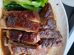 黄金脆皮烧鸭饭-百事佳烧鸭牛腩(上海虹桥站店)