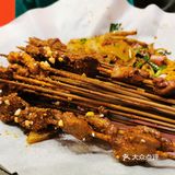 蒜蓉茄子也不错 其他烧烤有一丢丢辣