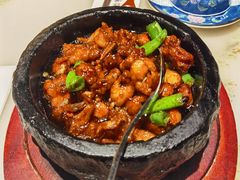 石锅杭椒牛蛙-桂满陇天书(南京德基旗舰店)
