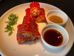 红米脆皮鲜虾肠-蝴蝶里·粤菜·点心(滨江龙湖店)