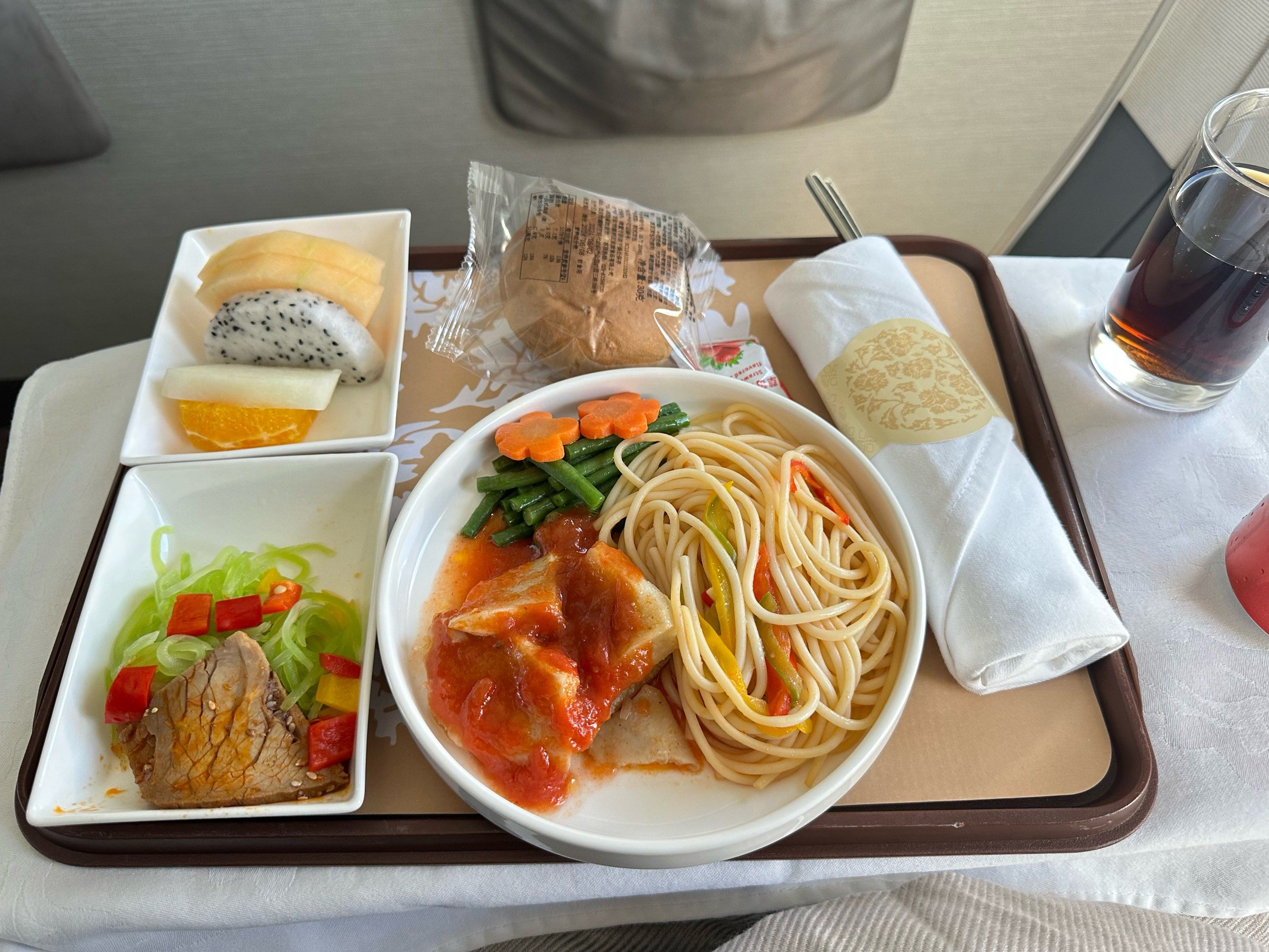 东航商务舱餐食