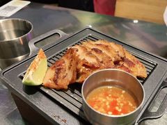 炭烧秘制猪颈肉-simply thai天泰(世纪汇店)