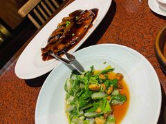 西湖醋鱼-绿茶餐厅(华联万柳店)