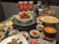-草家酱蟹炭火烤肉店(珲春南路一店)