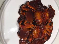 毛蟹炒年糕-屋里厢上海菜馆