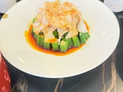 秋葵捞汁螺片-旺顺阁·北京菜(大望路店)