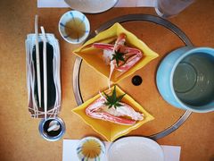 水煮螃蟹配醋-蟹道乐(道顿堀本店)