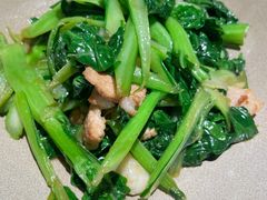生炒广东菜心-潮粥荟·潮汕砂锅粥(朝阳大悦城店)