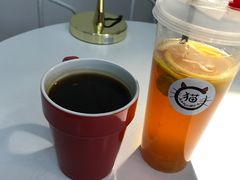 美式咖啡-豆老板的猫咖啡(碑林博物馆店)
