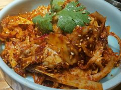 鲜拌牛板筋-韩景台烤肉(八大处店)