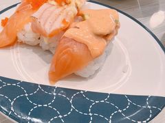 三文鱼三拼-濱寿司(高新伊藤店)