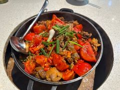 -贵州辣子鸡番茄鸡