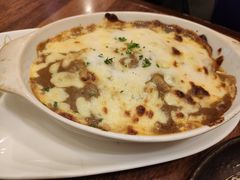 招牌日本咖喱猪软骨芝士烤饭-玛格萝妮比萨屋(四平店)