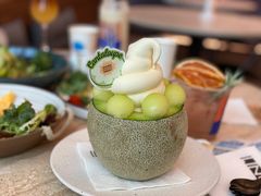 哈密瓜冰淇淋-玲婧胡同·生日蛋糕·餐厅(嘉里城店)