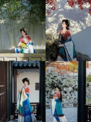 -苏州窝边小草摄影·汉服妆造跟拍(拙政园店)