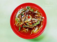 黑椒牛柳汤面-胜利茶餐室