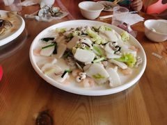 年糕炒三鲜-坛南湾农家乐·海鲜楼·大排档(平潭坛南湾店)