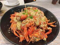 蒜蓉大虾-巴厘龙虾·榜首油焖大虾(音乐学院·沿江酒馆店)