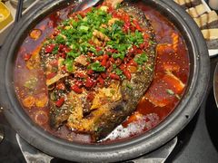 -探鱼·鲜青椒爽麻烤鱼(三水广场店)
