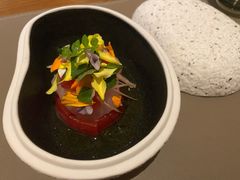 琥珀鱼刺身-Amber(置地文华东方酒店)