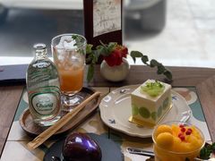 芒果百香果冰沙-侘寂甜品(自取店)