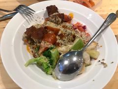杏鲍菇牛肉热低卡饭-CALIFORKS加州叉子轻食(朝阳门店)