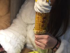 烤玉米冰淇淋-茶是一枝花泡茶店