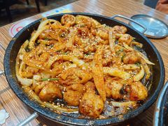 烤肥肠-味之朝·烤盘牛肉·松兰拌饭