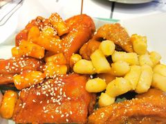 甜辣蜂蜜蒜蓉双拼炸鸡-BOPEYE·波派炸鸡(九霄天地店)